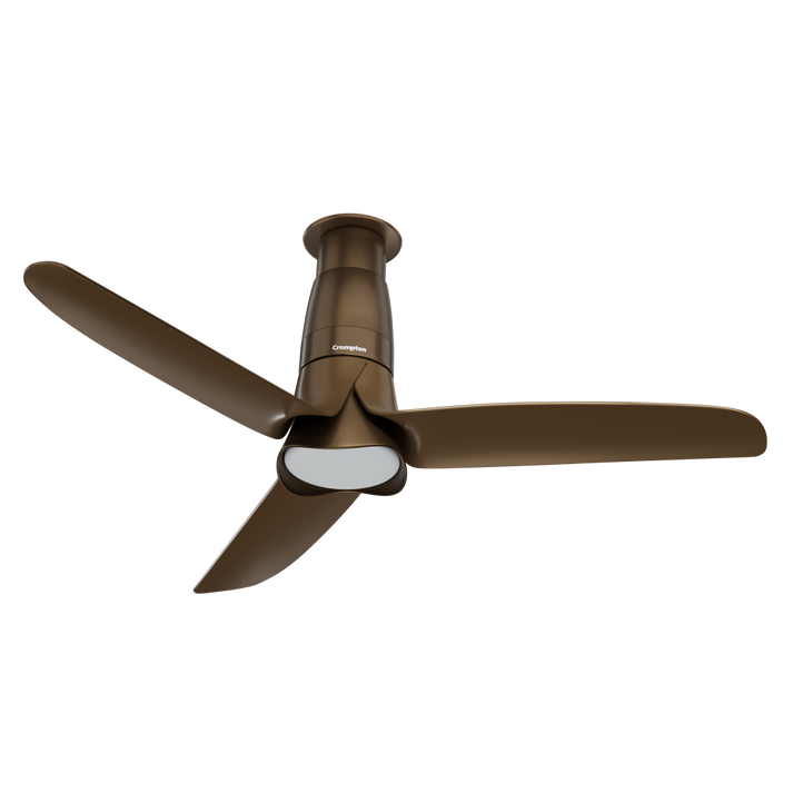 Crompton Silent Pro Blossom Smart Ceiling Fan Brown