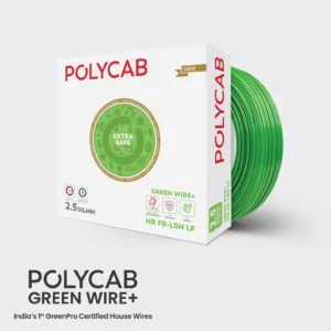 Polycab | Wires 2.5SQ.MM | Green Wires